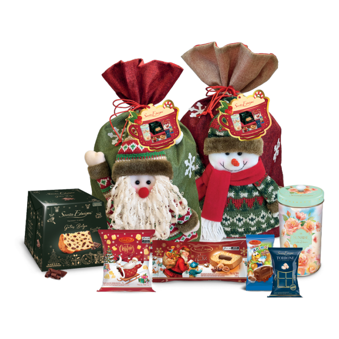 Kit Natalino Christmas bag 1kg - Imagem 1